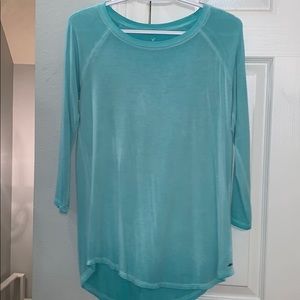 3/4 long sleeve shirt